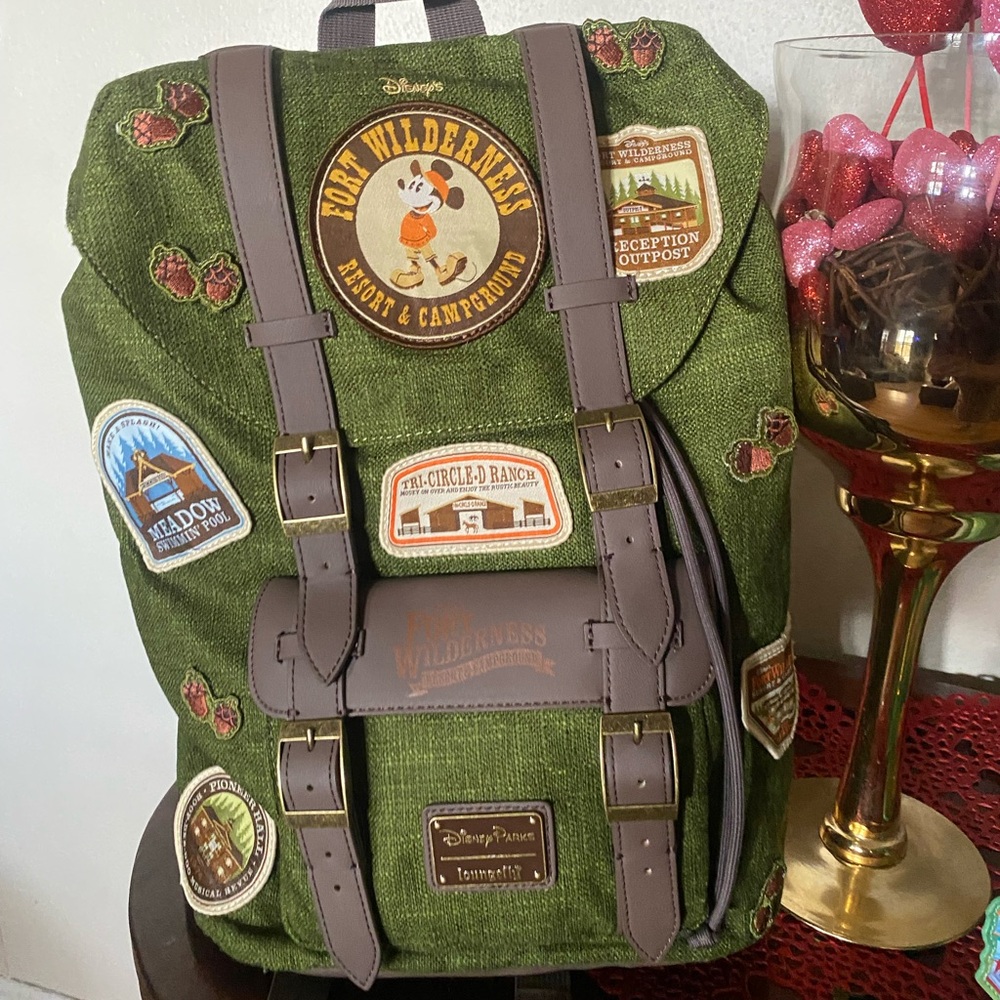 Disney Fort Wilderness LoungeFly NWT